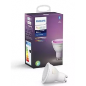 Imagem da oferta Hue Lâmpada Inteligente WiFi e Bluetooth base GU10