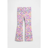Imagem da oferta Calça Infantil GAP Flare Floral Rosa (Tam 2 ao 5)