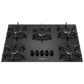 Imagem da oferta Cooktop Mueller 5 Bocas Preto com Queimador Ultra Chama Bivolt