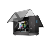 Imagem da oferta Gabinete Gamer Esgaming Aircredt 007 Mid Tower M Atx Frontal E Lateral Em Vidro Temperado Sem Fans Preto Aircraft 007 Bk