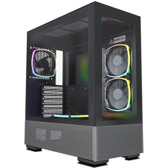 Imagem da oferta Gabinete Gamer Montech Sky Two ARGB Mid Tower Vidro Temperado ATX Black sem Fonte com 4 Fans