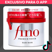 Imagem da oferta FINO SHISEIDO PREMIUM TOUCH HAIR MASK 230G MÁSCARA CAPILAR JAPONESA REPARAÇÃO E BRILHO