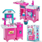 Imagem da oferta Cozinha E Lavanderia Lava & Passa Completa Magic Toys 8043