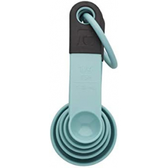 Imagem da oferta Colheres de Medida Clássicas Kitchenaid Conjunto de 5 Aqua Sky/Black