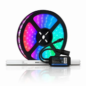 Imagem da oferta Fita Led Inteligente Wi-fi 2.4 Ghz 15w 5 Metros 2700k6500k Rgb Colorido 12v + Controlador Inteligente + Driver Cod: Neo