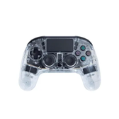 Imagem da oferta Controle Sem Fio Dazz Prism Bluetooh PC PS4 Transparente