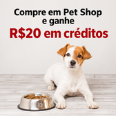 Imagem da oferta GANHE R$ 20 NA AMAZON! Missão Pet Shop liberada por tempo limitado!