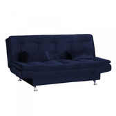 Imagem da oferta Sofá-cama Matrix Leone em Tecido Veludo Plush
