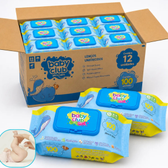 Imagem da oferta Kit Lenço Umedecido Baby Club Aloe Vera Caixa