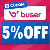 Imagem da oferta 5% OFF com uso único por CPF na Buser com cupom