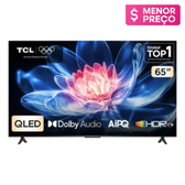 Imagem da oferta Smart TV 65" TCL 4K UHD Qled 65t6c Google TV 2026