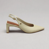 Imagem da oferta Slingback Couro Vanilla - Capodarte