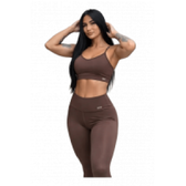 Imagem da oferta Conjunto Gkd Zero Transparência Legging Cós Alto Top Duplo