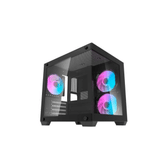 Imagem da oferta Gabinete Aigo Darkflash Korgan K275M Rainbow Mid-Tower 3 Fans