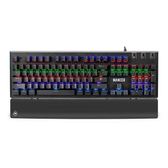Imagem da oferta Teclado Mecanico Mancer Tharix, Rainbow, ABNT2, Switch Vermelho, Preto, MCR-THX-RBW01