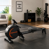 Imagem da oferta Remo Magnético Indoor Doméstico 8 Níveis Trilho de Alumínio 1 m Movimento Silencioso Suporte para Tablet Capa