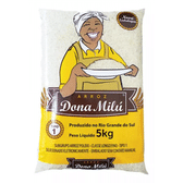 Imagem da oferta Arroz Agulhinha Tipo 1 Dona Milú Pacote 5kg