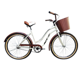 Imagem da oferta Bicicleta Retro Vintage Feminina Passeio Ntz Bikes Beach Ipoã aro 26 Com Marcha 7V ou Sem Marcha 1V