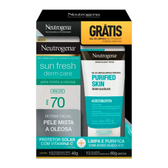 Imagem da oferta Kit Protetor Solar FPS70 + Gel Limpeza 60g