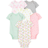 Imagem da oferta 6 Bodies Unissex de Manga Curta Simple Joys by Carter's