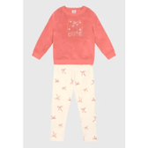 Imagem da oferta Conjunto Infantil Brandili Gato Rosa