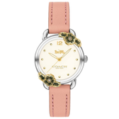 Imagem da oferta Relógio Coach Feminino Couro Rosa - 14503239