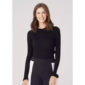 Imagem da oferta Blusa em Tricot com Faixa Lateral