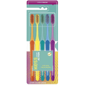 Imagem da oferta Kit Escova Dental Kess Basic Action Macia Com 5 Unidades - 2548