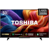 Imagem da oferta Toshiba Smart TV QLED FHD 50" Polegadas 50V45SS com Processador HG Inteligência Toshiba