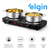 Imagem da oferta Fogão Cooktop Elétrico Portátil Mesa 2 Boca Fogãreiro 2000w