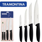 Imagem da oferta Jogo De Facas Tramontina Plenus 4 Peças Em Aço Inox