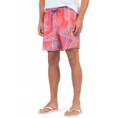 Imagem da oferta Short Estampado Flex Palmeirinhas Verm