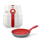 Imagem da oferta Fritadeira Elétrica Airfryer Viva Philips Walita + Panela Sauté Grand 24cm Polishop