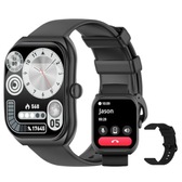 Imagem da oferta PEJE ZW01 Max Smartwatch Masculino à Prova d'Água 1ATM, 2.01" Tela Quadrada Full Touch, Compatível com iOS e Android, Bateria de 7-10 Dias, Relógi