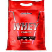 Imagem da oferta Hipercalórico - Nutri Whey Protein Chocolate - Pouch 900g - Fonte de Proteínas e Carboidratos - Suple