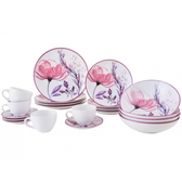Imagem da oferta Aparelho de Jantar Chá 20 Peças Haus Cerâmica - Redondo Soho Decorado
