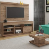 Imagem da oferta Sala de Estar com Rack com Painel para TV até 47 Polegadas e Mesa de Centro Glamour Siena Móveis