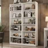 Imagem da oferta Kit Madesa com 2 Estantes Livreiro 6908 - Branco