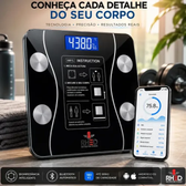 Imagem da oferta Balança Digital Bioimpedância smart