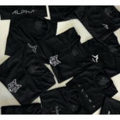 Imagem da oferta Kit 5 Camisetas Dry All Black Alpha