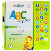 Imagem da oferta Escute E Aprenda! Escreva Apague ABC Com Sons (Escolinha Todolivro)