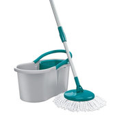 Imagem da oferta Flash Limp - Mop Giratório Fit, Balde 8 litros - MOP5010 - ABS Cinza