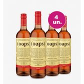 Imagem da oferta Kit 4 - Oops Rosé - Oferta Sem Noção Vinho Wine