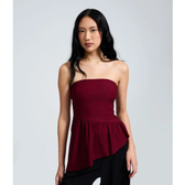 Imagem da oferta Blusa Peplum em Bengaline com Barra Assimétrica