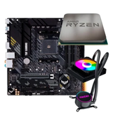 Imagem da oferta Placa-Mãe ASUS TUF Gaming B550M-Plus + Processador AMD Ryzen 7 5700X + Water Cooler MACH1 Logic