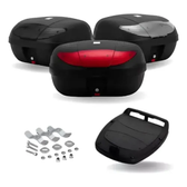 Imagem da oferta Baú Bauleto Maleiro Moto Pro Tork 45 Litros Para 2 Capacetes