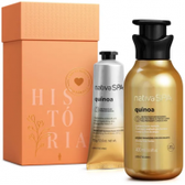Imagem da oferta Kit Presente Nativa SPA Quinoa: Loção Hidratante Desodorante Corporal 400ml + Creme Antissinais de Mãos 75g - O Boticário