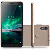 Imagem da oferta Smartphone Multilaser F Pro 4G 16GB + 1GB RAM Android 9 Dual Chip Dourado