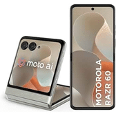 Imagem da oferta Smartphone Motorola Razr 60-256GB 24GB (12GB RAM+12GB Ram Boost) Tela dobrável 69" pOLED e externa 36 Moto AI camera