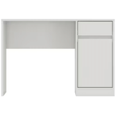 Imagem da oferta Escrivaninha Demóbile Office Morada com 1 Porta e 1 Gaveta - Branca